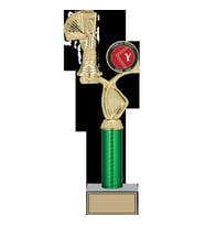 ODAK KUPA - Figürlü Kupalar - Briç Figürlü Kupalar FG-018 A - 39 cm