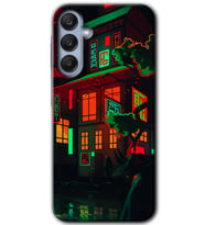 Galaxy A35 Kılıf HD Desen Baskılı Kılıf - China Street