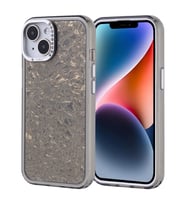 Apple iPhone 13 Uyumlu Kılıf Taşlı Tasarımlı Zore Kapi Kapak (Siyah)