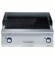 Electrolux Professional Endüstriyel Gazlı Set Üstü Lavataşlı Barbekü, Paslanmaz Brulörlü, Çift Taraflı Döküm Izgaralı, Derinlik 730 Mm - 800 Mm E7GRGHLC00