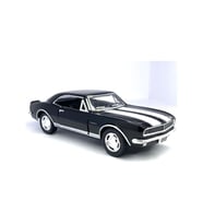 Kinsmart 1967 Chevrolet Camaro Z/28 (Şeritli) - Çek Bırak Lisanslı Model Araba, Oyuncak Araba Füme