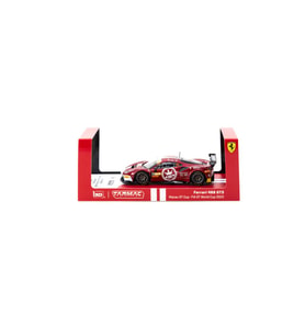 Tarmac Works X iXO Models Ferrari 488 GT3 Macau GT Cup - FIA GT World Cup 2023 1/64 Model Araba (Çok Renkli)