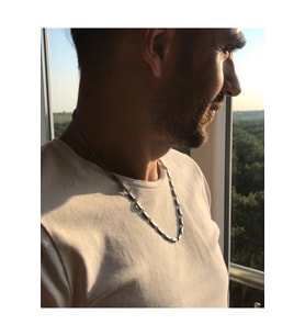 Çelik Erkek Kolye