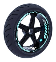 Nane Yeşili Moto GP İç Dış Jant Şeridi Takım Sticker Çınar Extreme