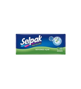 SELPAK Mentollü Mendil 10 X 2 Paket (20 Adet)