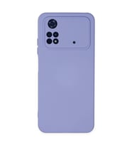 Xiaomi Poco M4 Pro 4g Kılıf Nano İçi Kadife Silikon - Lila