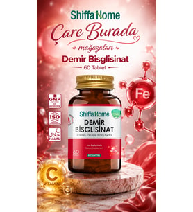 Demir Bisglisinat 60 Tablet (C Vitamini)