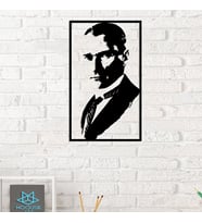 Atatürk Metal Duvar Tablosu