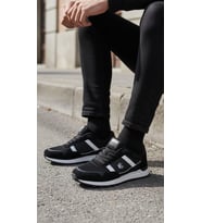 Cem Pekşen Jagulep Stone Ortopedik Taban Erkek Günlük Sneaker (Siyah)