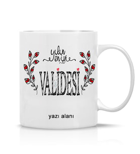 Kişiye özel En iyi Valide Yazılı Hediye Çay Kahve Kupa Bardak-valide1