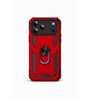 iPhone 17 Pro Max 6.9" Magforge Titan Ring Armor Case Bordo