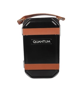 Quantum Seyahat Tipi 5 Taşıma Kordonlu Siyah Humidor Puro Kutusu