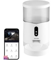 Kameralı ve Sesli Akıllı Mama Kabı Wi-Fİ Destekli - Smart Pet Feeder - APP ile kontrol