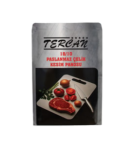 TERCAN 18/10 24*34 MUTFAK KESME PAN 1 Adet