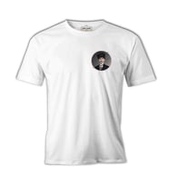 Atatürk - Portre Logo Beyaz Erkek Tshirt