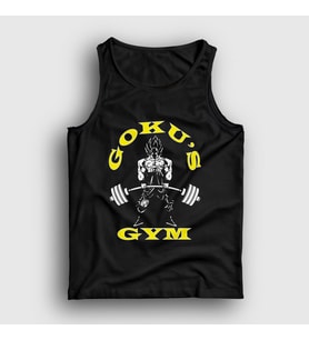 Presmono Unisex Siyah Gym Goku Anime Dragon Ball Atlet 235928tt