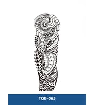TQB-065 ETNİK ŞEMATİK DESEN GEÇİCİ KOL DÖVMESİ-TATTO