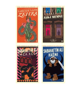 Zehra (günümüz Türkçesiyle) + Aşk-ı Memnu (günümüz Türkçesiyle) + Sırça Köşk + Kağnı- 4 Kitap Set