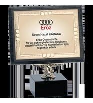 ODAK KUPA - Ahşap Plaketler - PL-028-M A - 18x24 cm