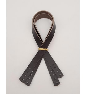 Angel Çanta Aksesuar Gerçek Deri 35X1.2 Cm Kahverengi Çanta Sapı
