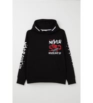Breeze Erkek Çocuk Sweatshirt Kanguru Cepli Kapüşonlu 9-16 Yaş, Siyah