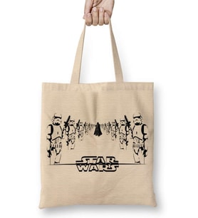Star Wars 01 Bez Çanta Uzun Saplı