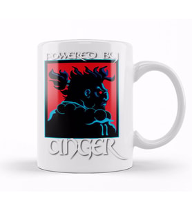 Akuma Powered by Anger Kupa Bardak Porselen