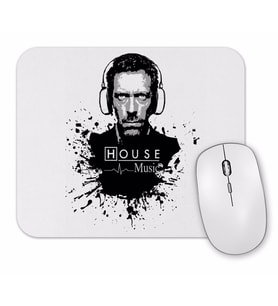 Dr House Music Mouse Pad