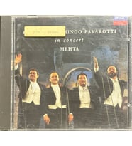(Plak Değildir CD dir) CD Carreras Domingo Pavarotti In Concert Mehta CD (Karışık)