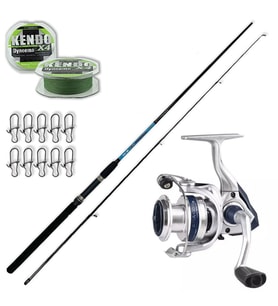 Okuma Aria 4000 - Okuma G-Power 240cm 15-40gr Spin Olta Seti (Renksiz)