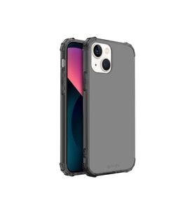 Blogy iPhone 13 Mini ile Uyumlu Crystal Fit Kılıf Smoke Black (Siyah)