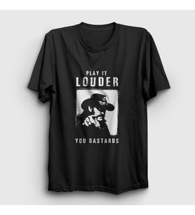 Presmono Unisex Siyah Louder Motörhead Lemmy Kilmister T-Shirt 36204tt