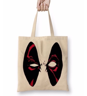 Deadpool Bez Çanta Uzun Saplı