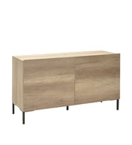 Adore Mobilya Roma 2 Kapaklı Modüler Tv Ünitesi - Açık Ceviz (Tori) 120x70x43 cm (GxYxD)