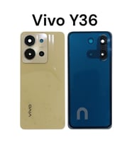 Vivo Y36 Arka Kapak Y36 Pil Batarya Kapağı (Gold)
