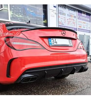 Mercedes W117 Cla45 Style Bagaj Üstü Spoiler 2012-2018 (Plastik)