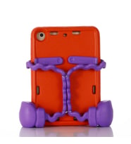 Apple Mini 2-3 Fuchsia Eva Boxer Tablet Silikon (Kırmızı)