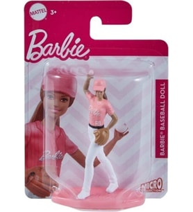 Barbie Mini Figür Baseball Doll