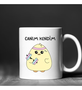Canım Kendim Tasarımlı Kupa Bardak