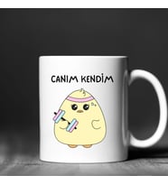 Canım Kendim Tasarımlı Kupa Bardak