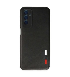 Samsung Galaxy M13 Kılıf Loop Deri Silikon - Siyah