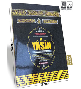 Kabe Model Yasini Şerif Türkçe Okunuşlu ve Mealli Orta Boy 128 Sayfa