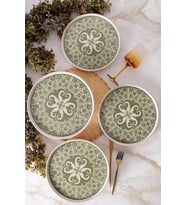 Timeless Green Stackable Servis Tabağı 27 Cm 4 Adet 21975