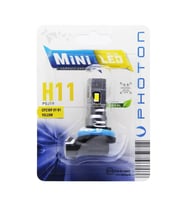 Photon Mini H8 H9 H11 H16 Yellow Sarı Compact Led 12-24V Tekli Blister