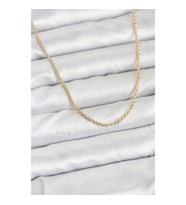 Mey İthalat® CM 14K Gold Renk Halka Model 60 cm Kadın Kolye