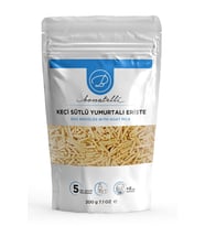 Keçi Sütlü Yumurtalı Erişte 200 G Bebek Makarna +8 Ay