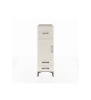 Kronos Dolap 2 Raflı 3 Çekmeceli Tek Kapaklı 44x59x134 Aytaşı-Aytaşı