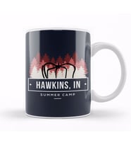 Stranger Things Hawkins Summer Camp Kupa Bardak Porselen