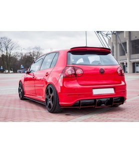 Volkswagen Golf 5 R32 Arka Tampon Splitteri Parlak Siyah