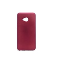 HTC U11 Life Uyumlu Kılıf Zore Premier Silikon Kapak (Mürdüm)